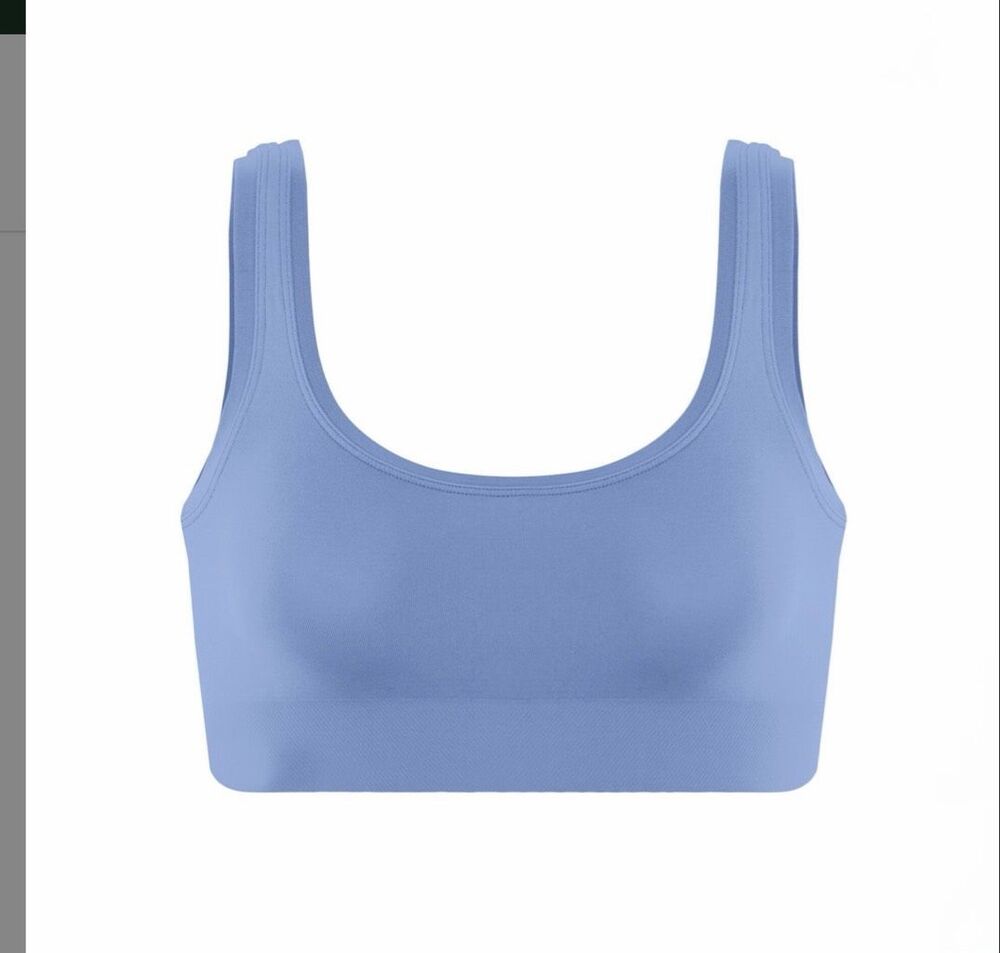 Hanro NWT Size XS Touch Feeling Bralette Crop Wisteria style 1810